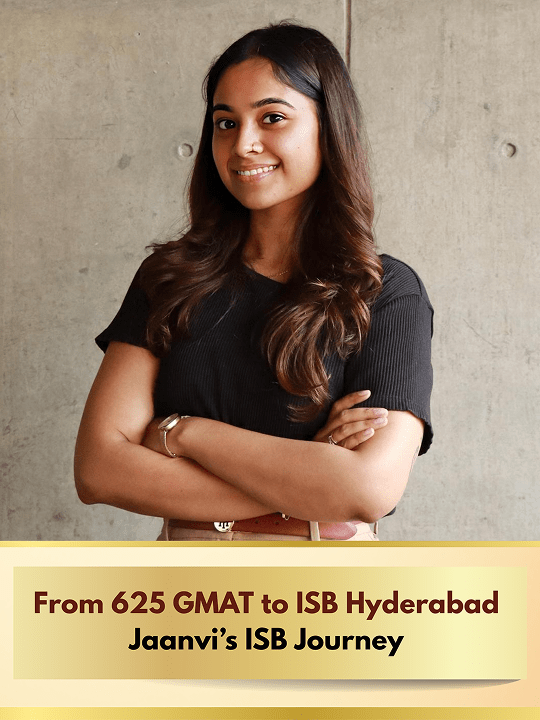 Meet Jaanvi Desai – ISB Admit, 2026 Intake