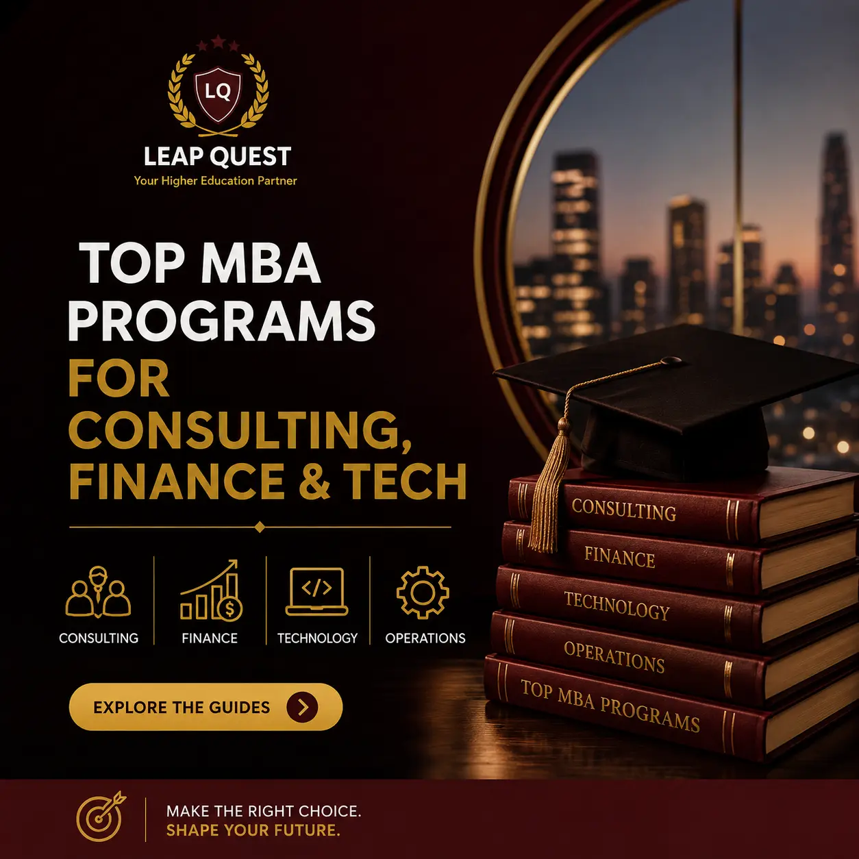 Top MBA Programs for Consulting, Finance & Tech